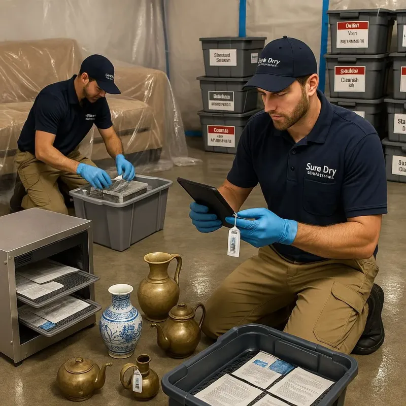 Content Protection and Restoration process in Danville, IL