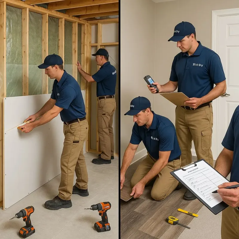 Repairs and Reconstruction process in Danville, IL