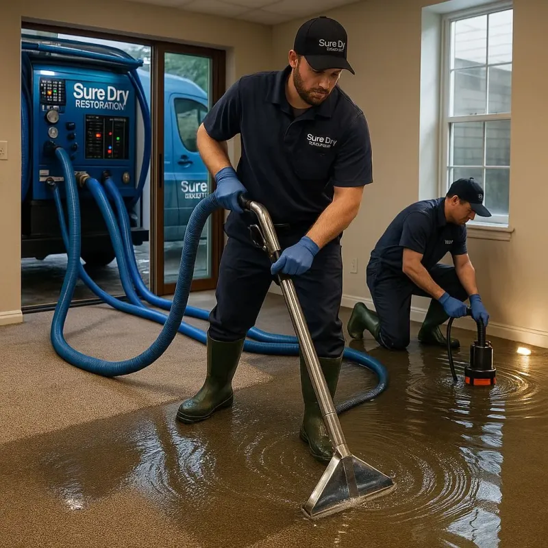 Water Extraction and Removal process in Danville, IL